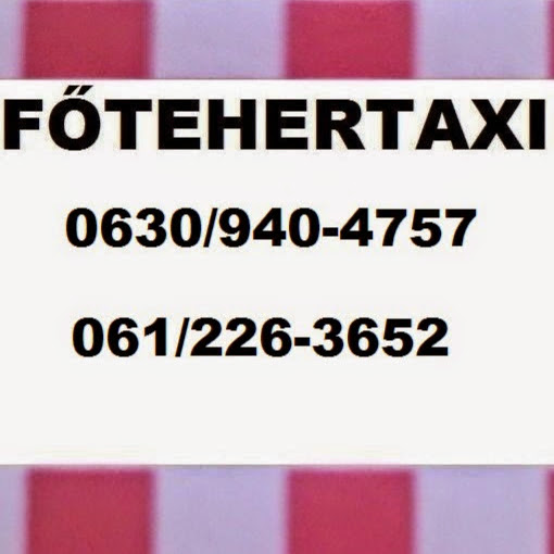 Költöztetés FŐ-TEHERTAXI   fuvarozás-szállítás kisteherautó Budapest
