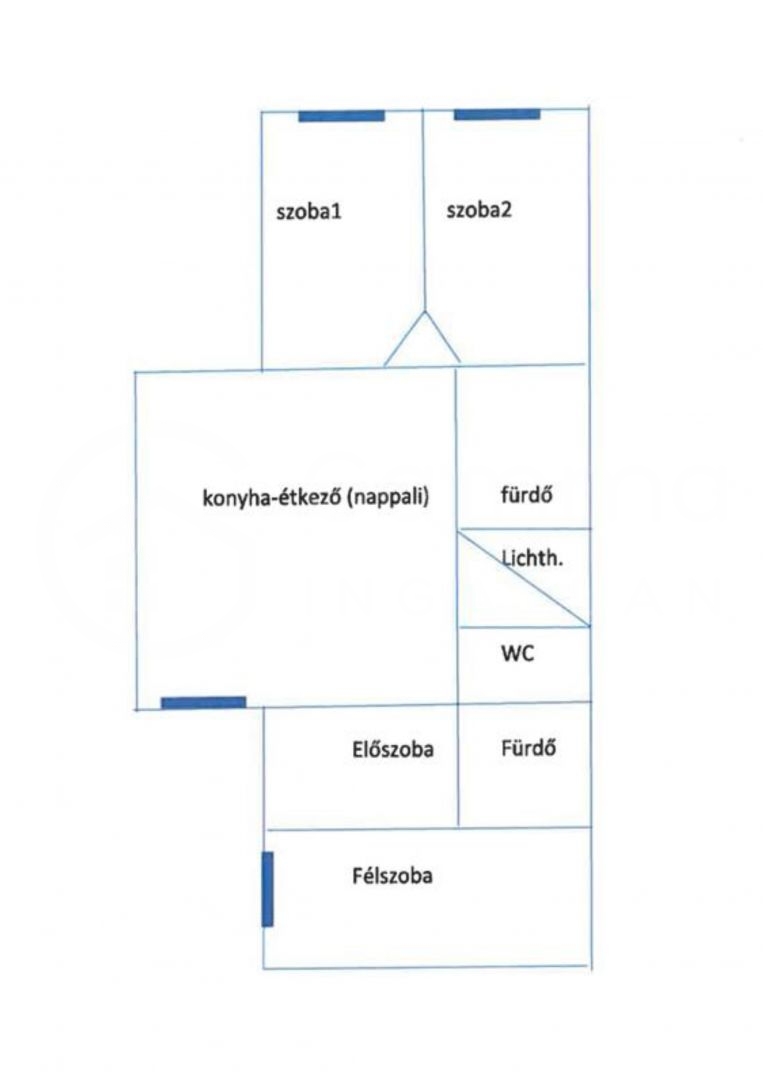 3 szobás lakás a Teleki térnél – Azonnal költözhető!-1427607