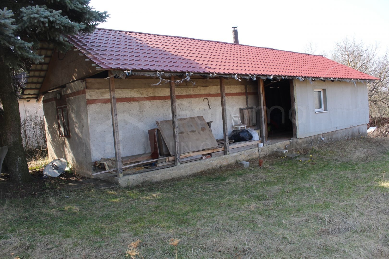 zártkerti telken