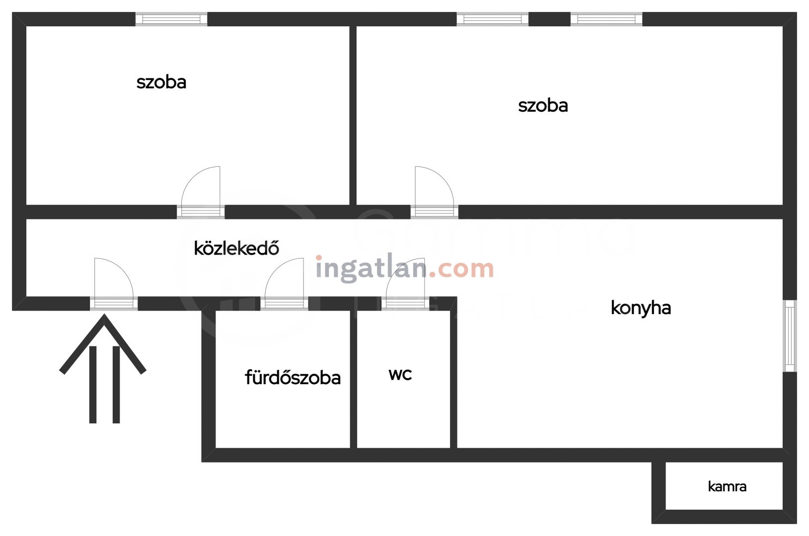 földszinti lakás a Bajcsy-Zsilinszky utcában!-1444833